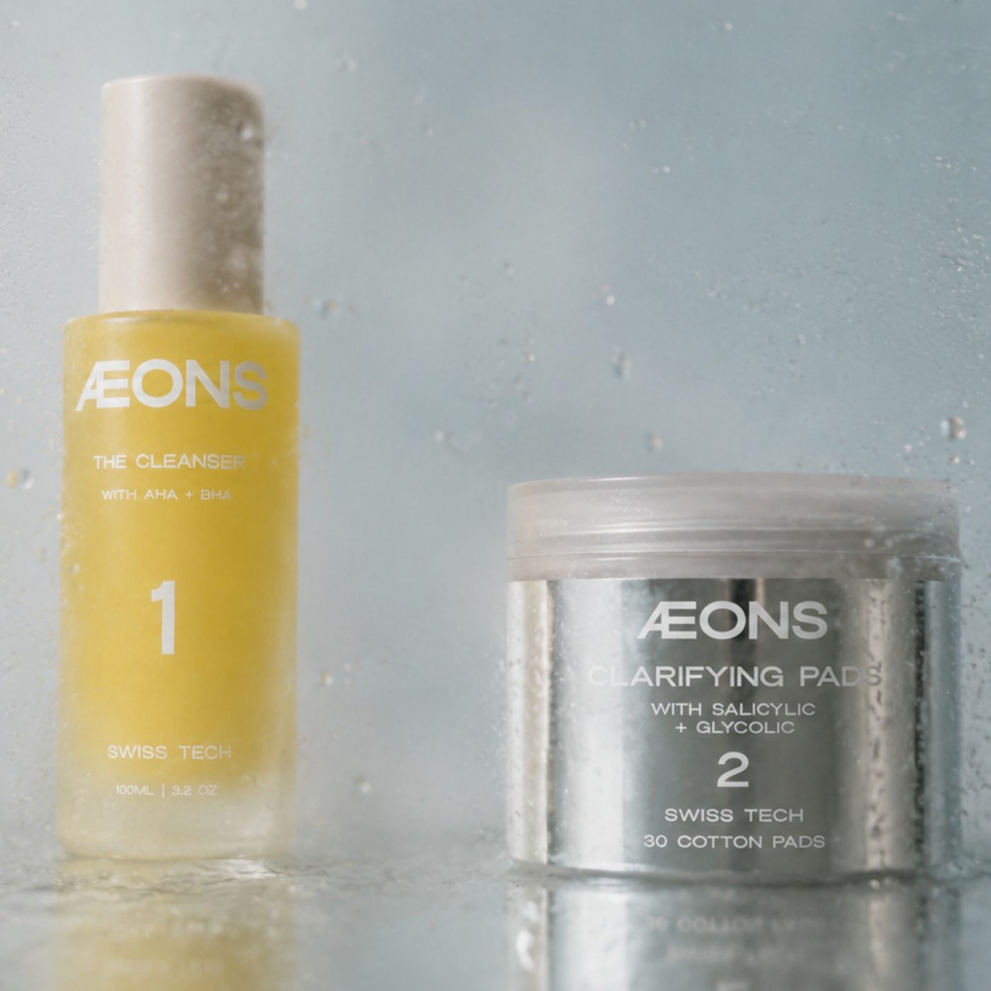 ÆONS Clarifying Pads and Cleanser